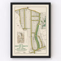 Vintage Chester Heights Mount Vernon Map 1913