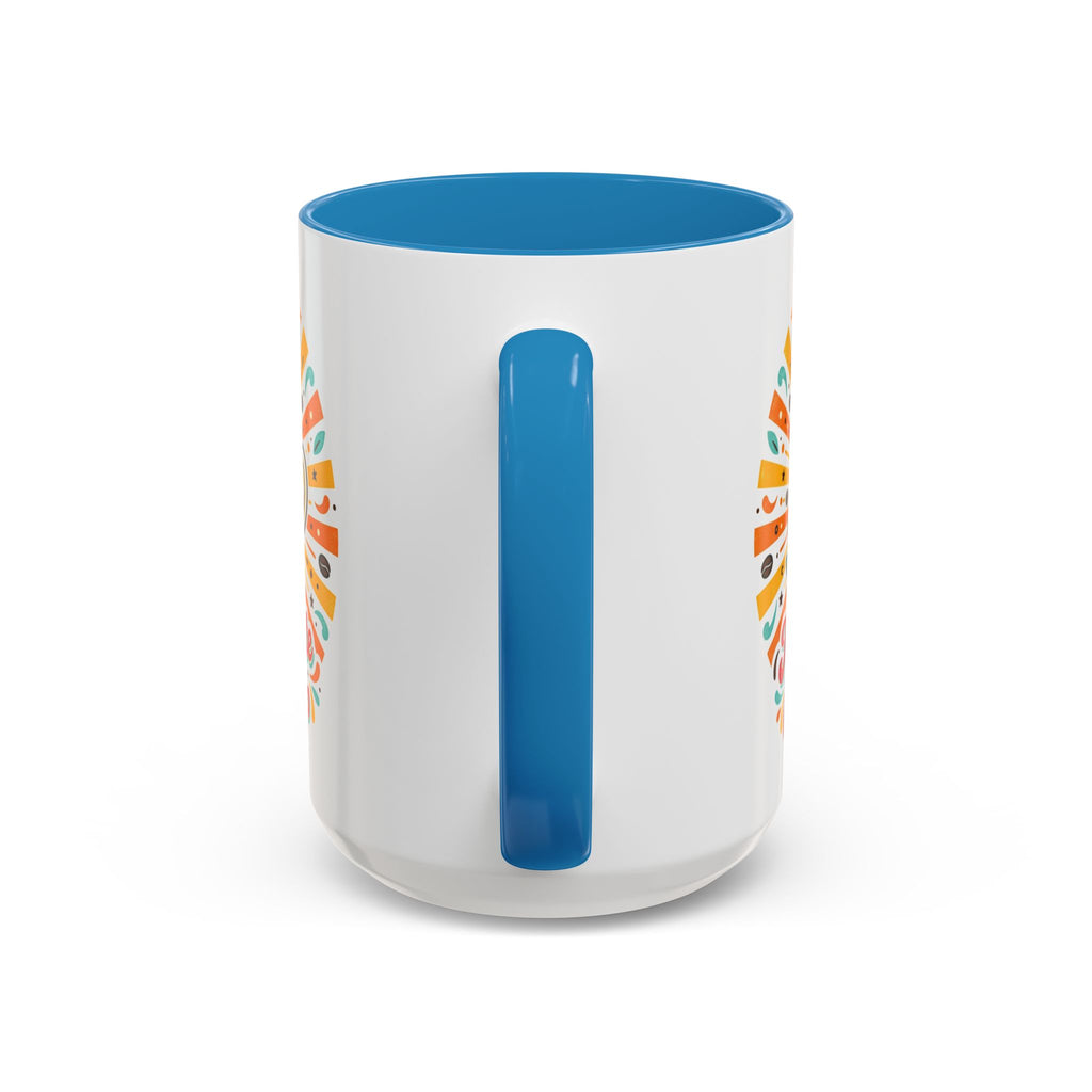 My Favorite Coffee Cup Accent Mug — Colorful Ceramic Coffee Mug (11/15oz)