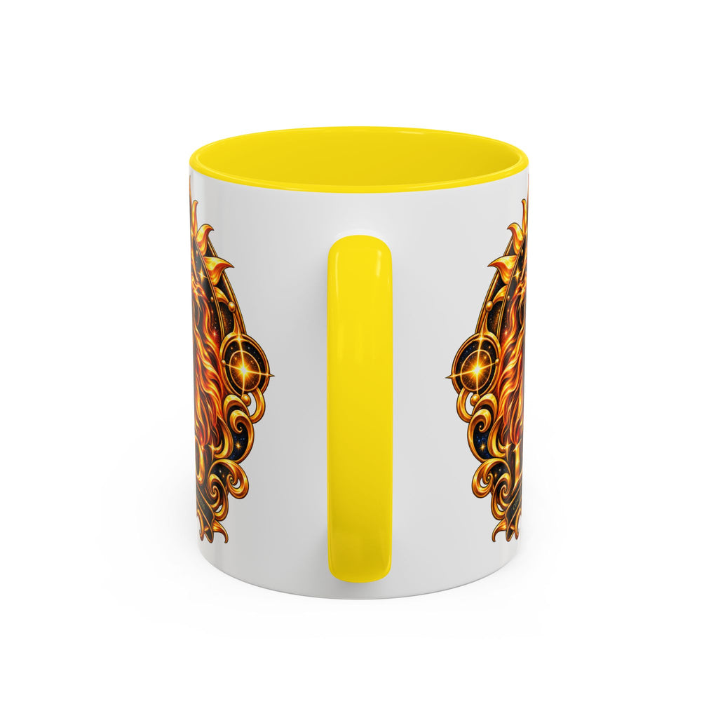 Leo Zodiac Lion Coffee Mug — Astrological Birthday Gift (11/15oz)