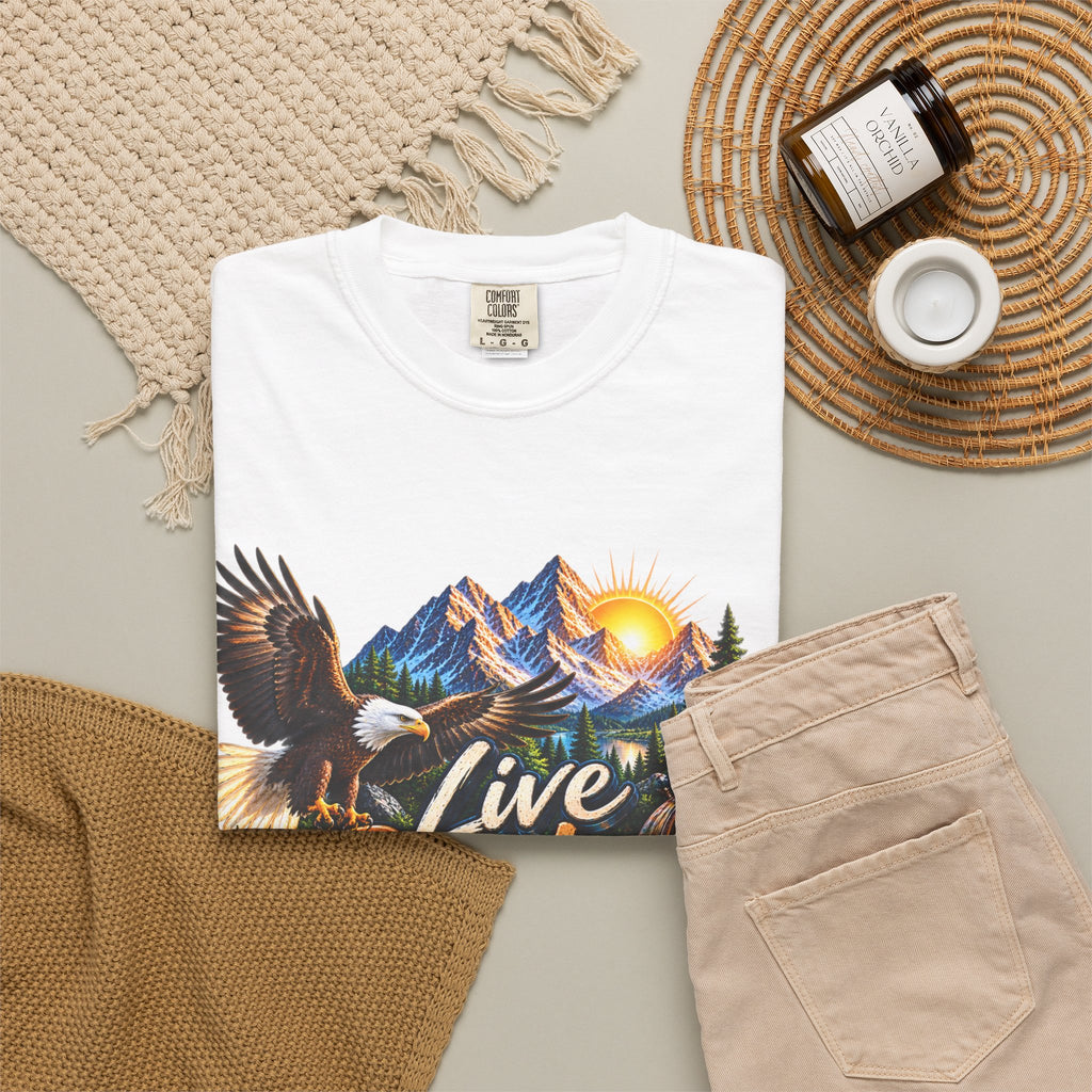 Adventure T-Shirt — "Live Bolder: Explore More, Stay Wild" Graphic Tee