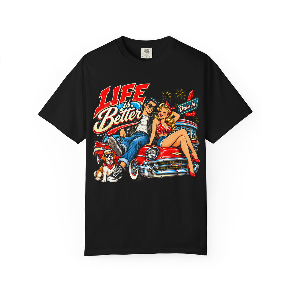 Life Is Better Drive-In Vintage T-Shirt
