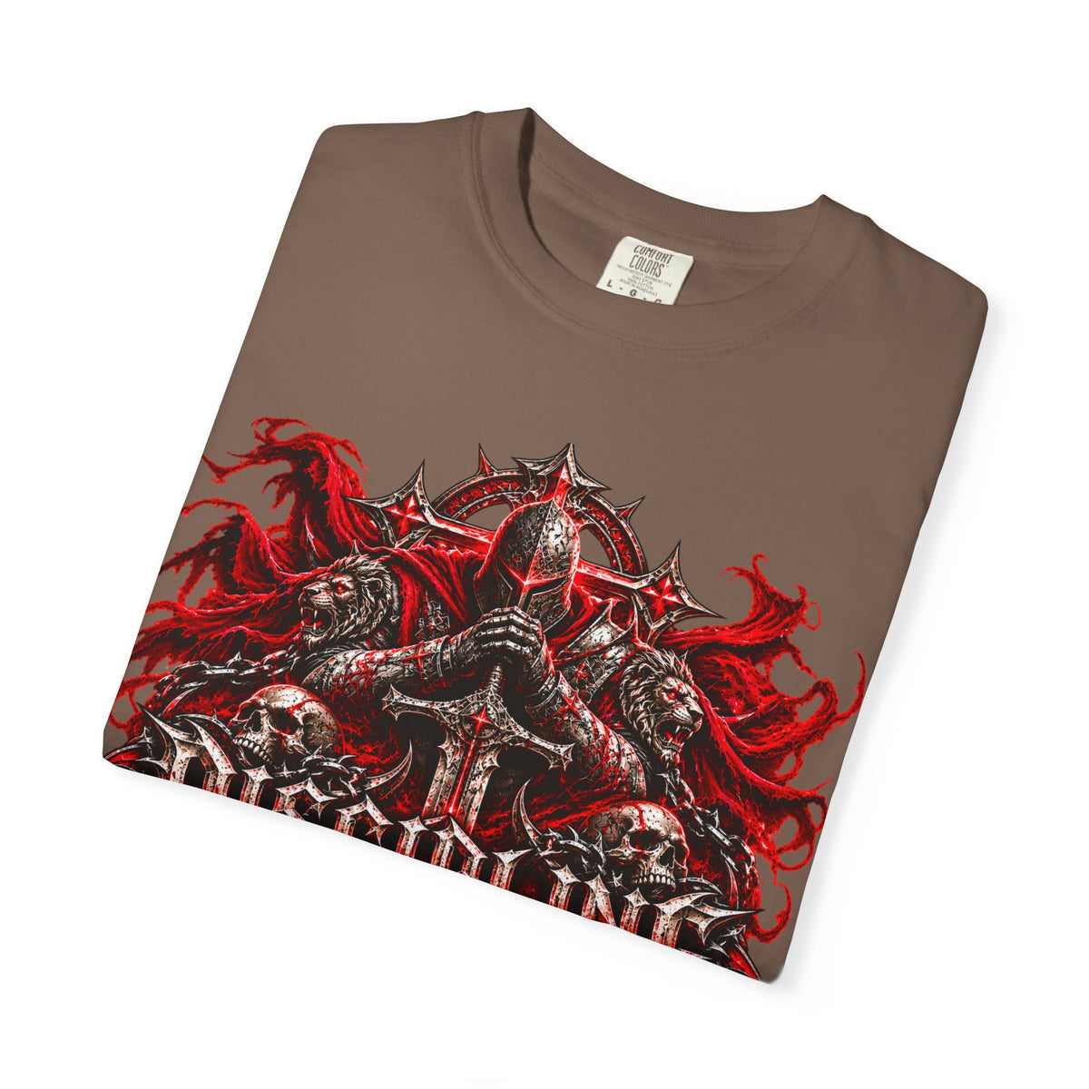Discipline Metal Tee — Gothic Sword Graphic T-Shirt