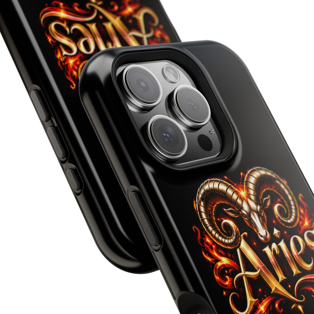 Aries Zodiac Magnetic Impact-Resistant Phone Case