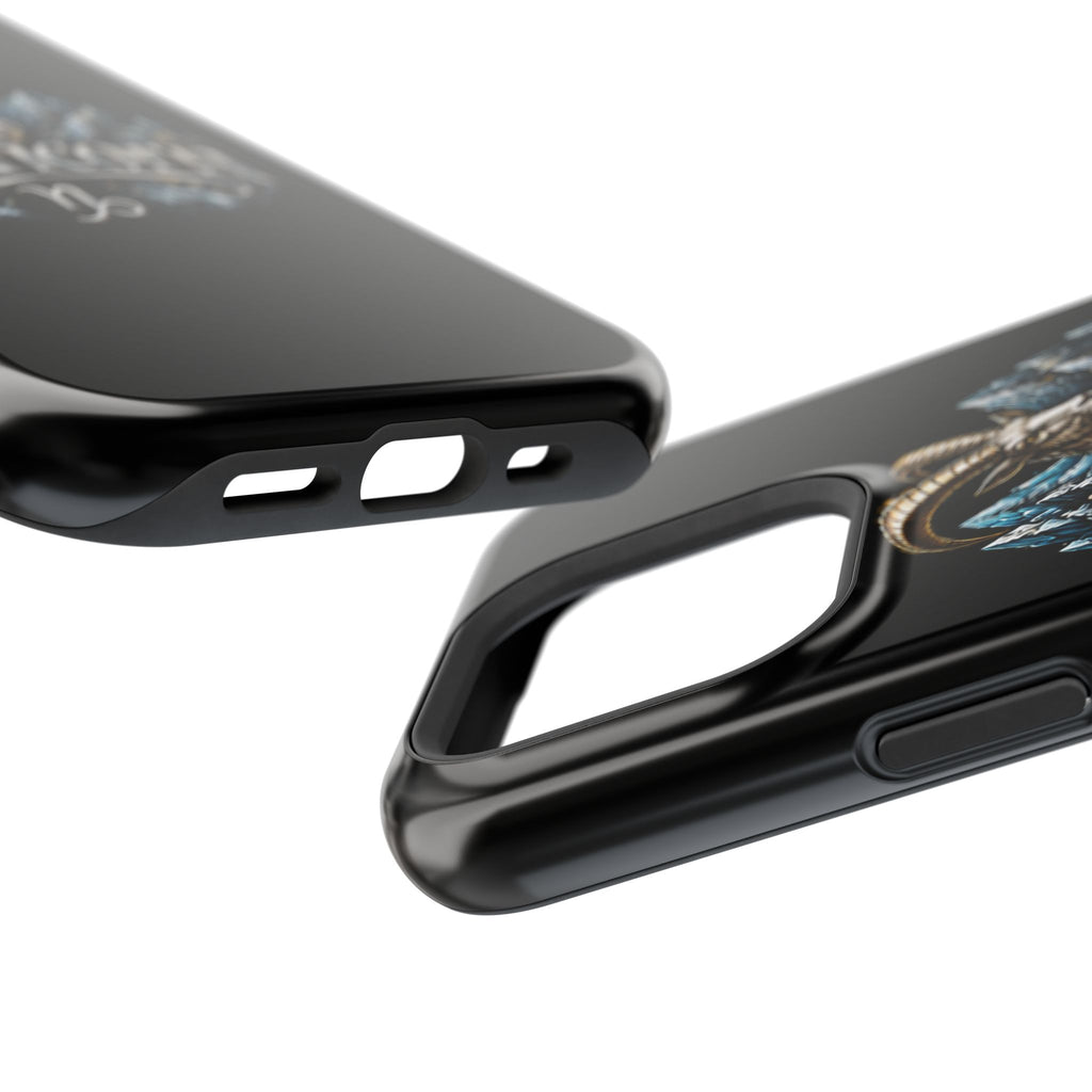 Capricorn Magnetic Impact-Resistant Phone Case — Zodiac Goat Design