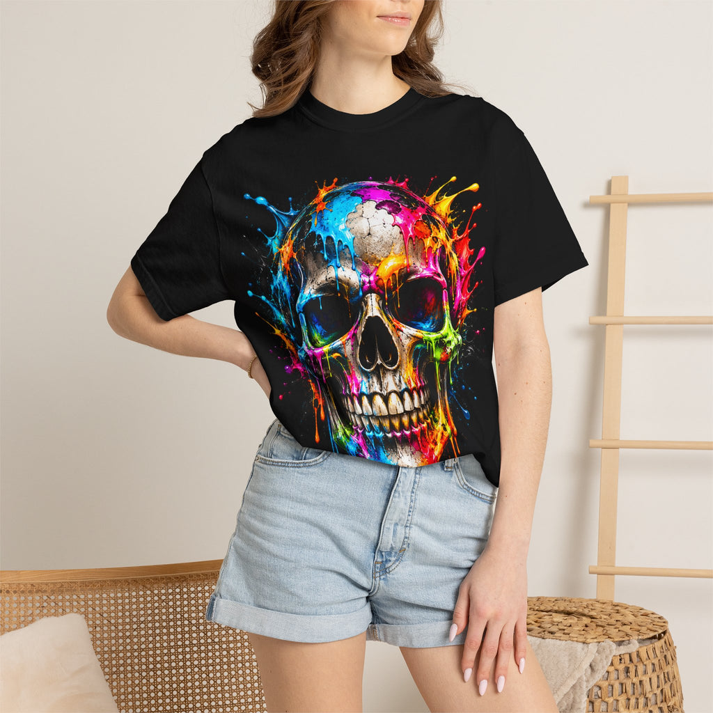 Color Splash Skull T-Shirt