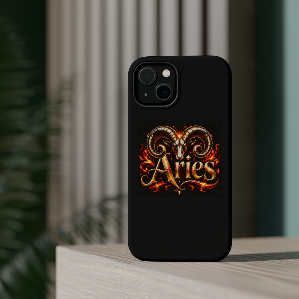 Aries Zodiac Magnetic Impact-Resistant Phone Case