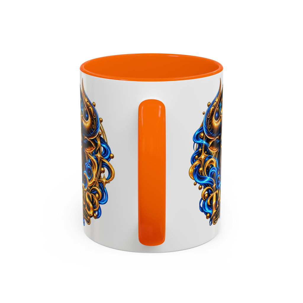 Taurus Coffee Mug — Zodiac Bull Accent Mug (11/15oz)