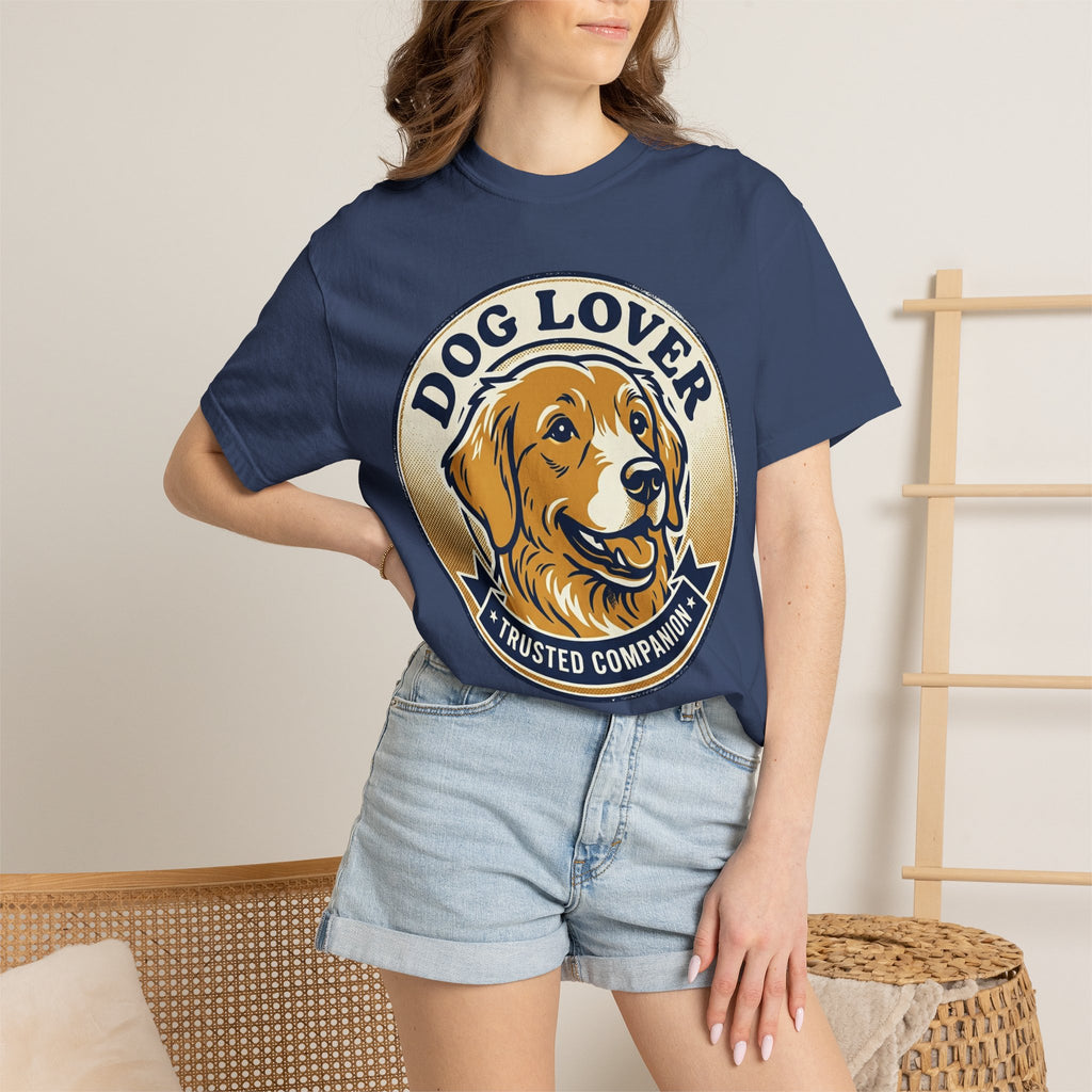 Dog Lover T-Shirt — "Trusted Companion" Graphic Tee
