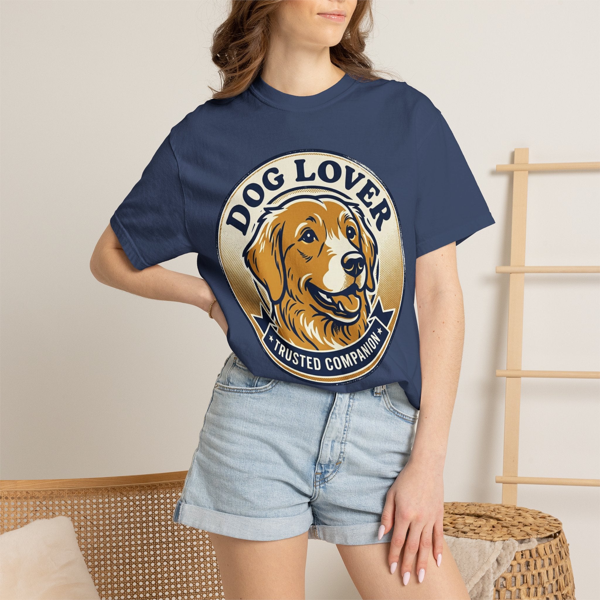 Dog Lover T-Shirt — "Trusted Companion" Graphic Tee