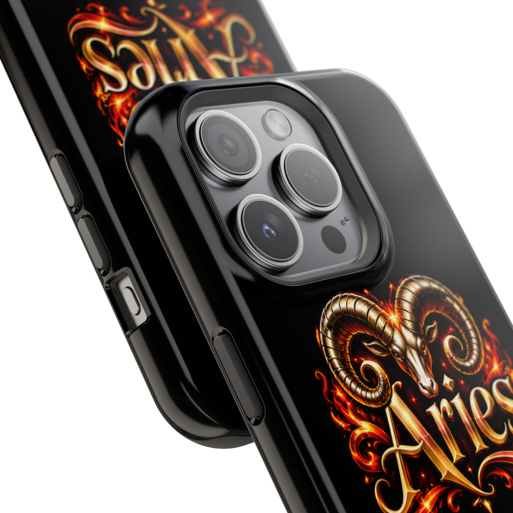 Aries Zodiac Magnetic Impact-Resistant Phone Case