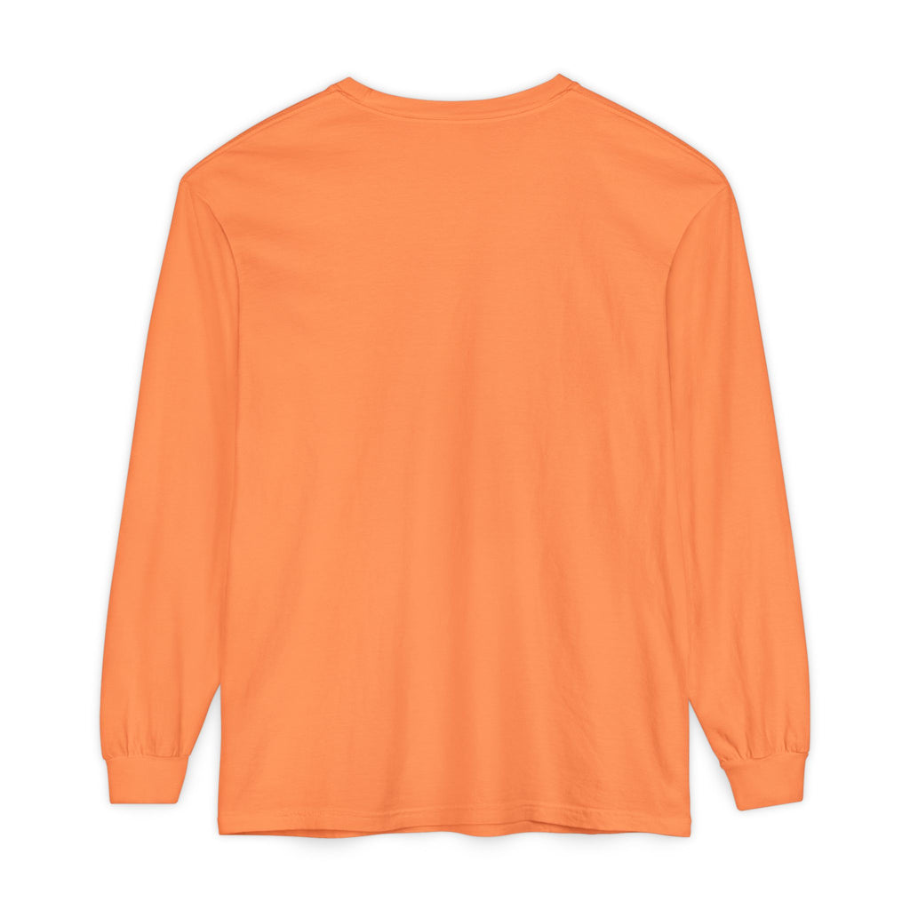 Keep Smiling Long Sleeve Tee — Retro Motivational Graphic Shirt