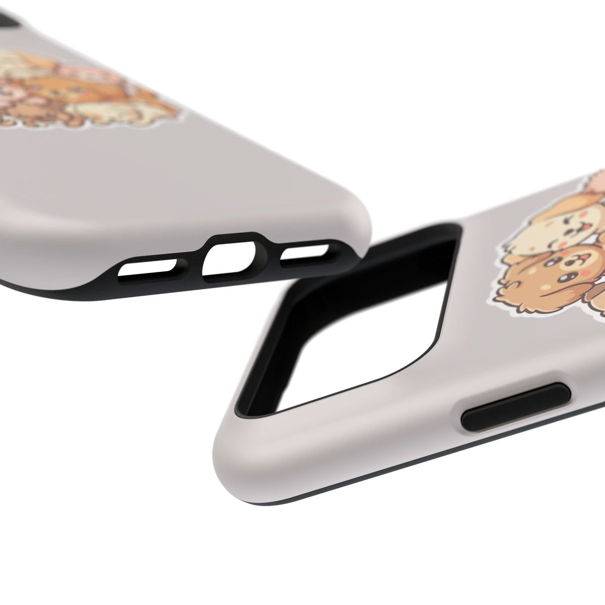 Cute Puppy Pile Magnetic Impact-Resistant Phone Case