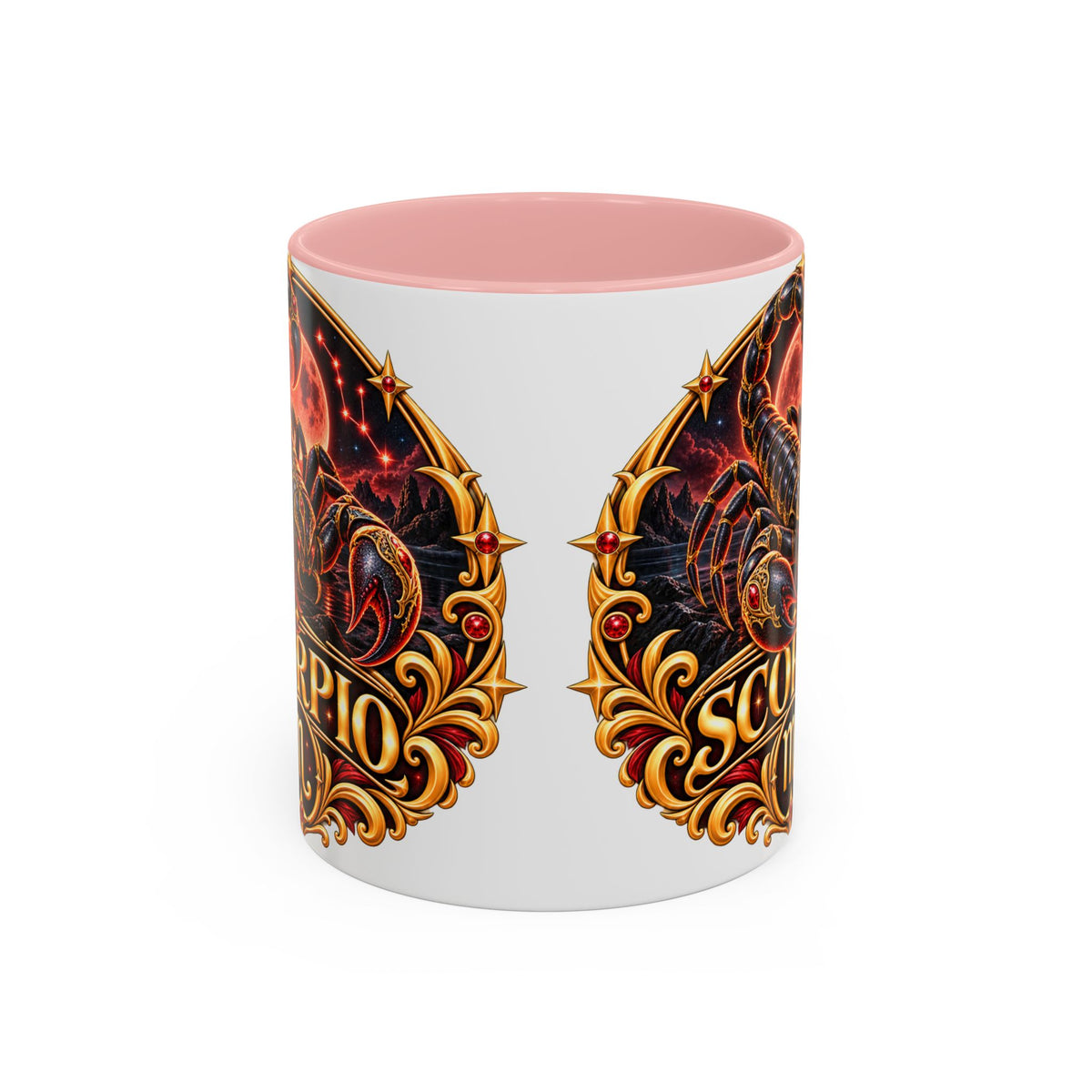 Scorpio Zodiac Coffee Mug — Bold Scorpion Astrology Design (11/15oz)