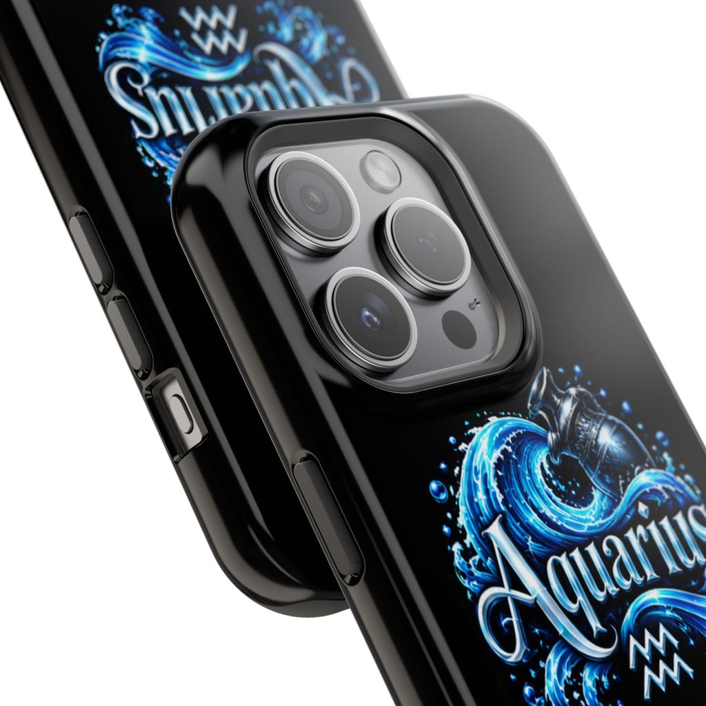 Aquarius Zodiac Magnetic Impact-Resistant Phone Case