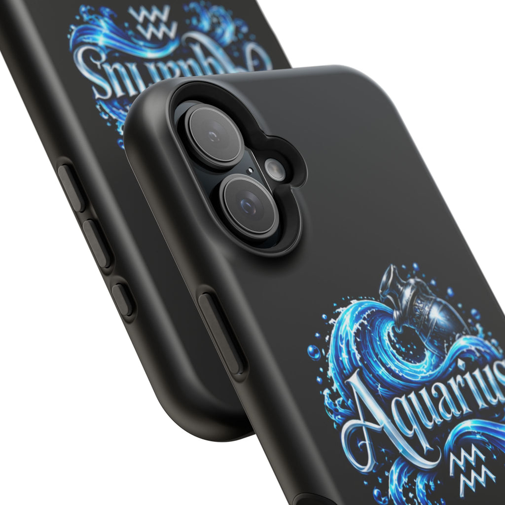 Aquarius Zodiac Magnetic Impact-Resistant Phone Case