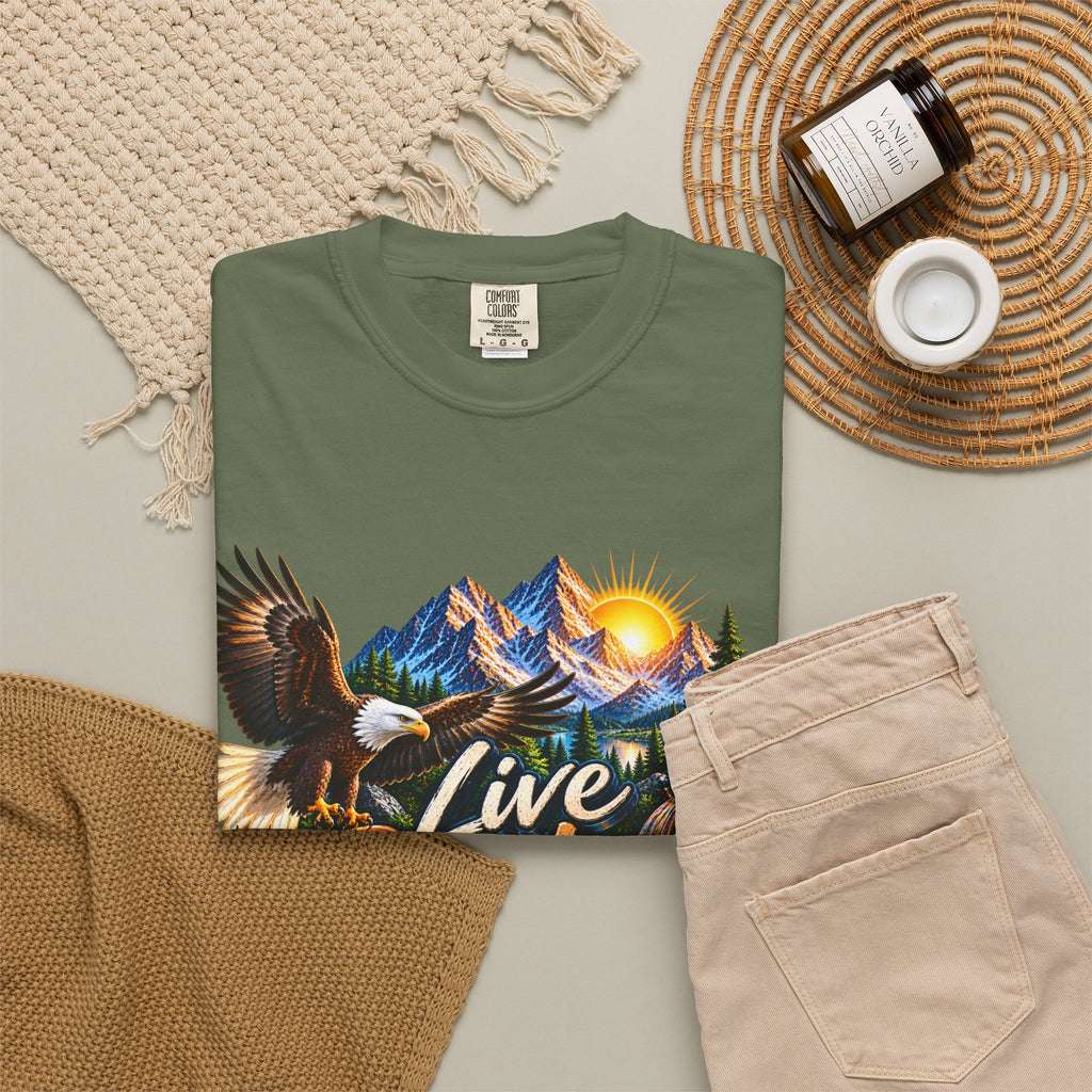 Adventure T-Shirt — "Live Bolder: Explore More, Stay Wild" Graphic Tee