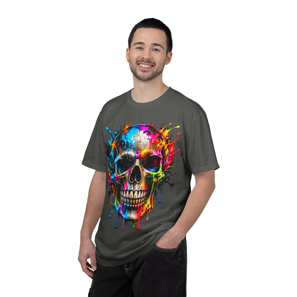 Color Splash Skull T-Shirt