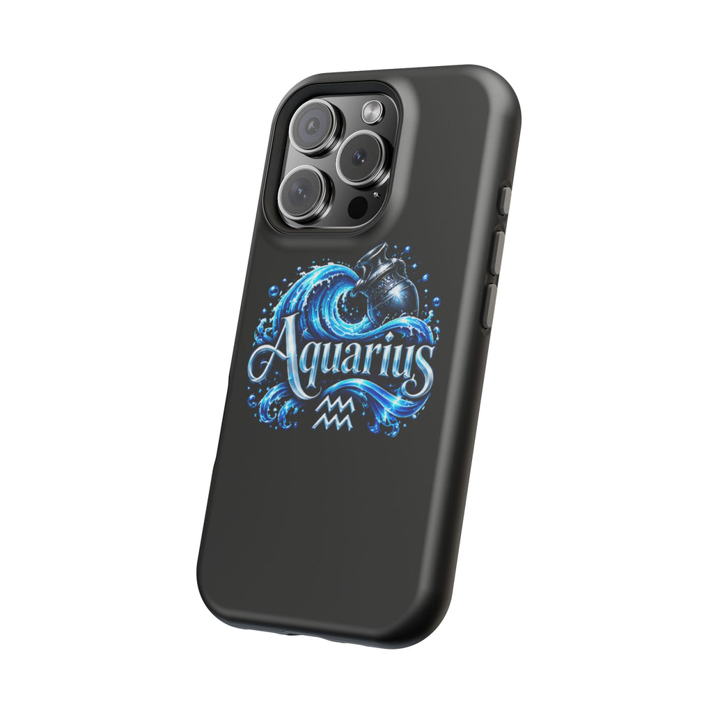 Aquarius Zodiac Magnetic Impact-Resistant Phone Case