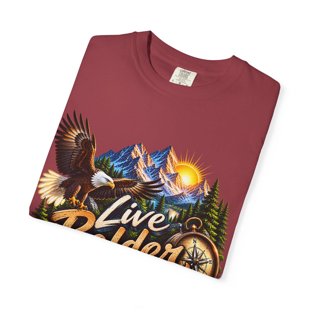 Adventure T-Shirt — "Live Bolder: Explore More, Stay Wild" Graphic Tee
