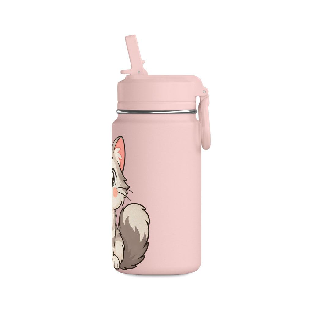 Cute Kitten Mini Water Bottle, 14oz