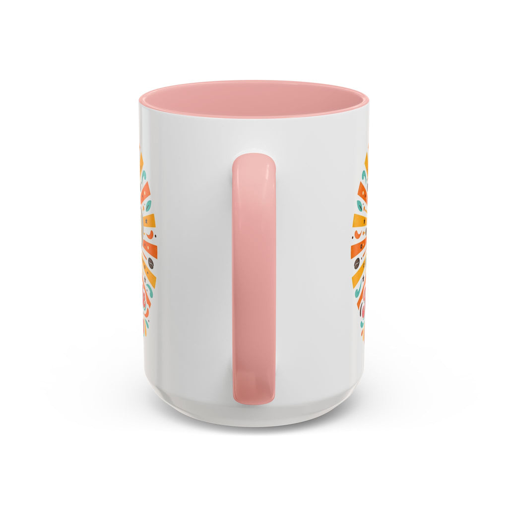 My Favorite Coffee Cup Accent Mug — Colorful Ceramic Coffee Mug (11/15oz)