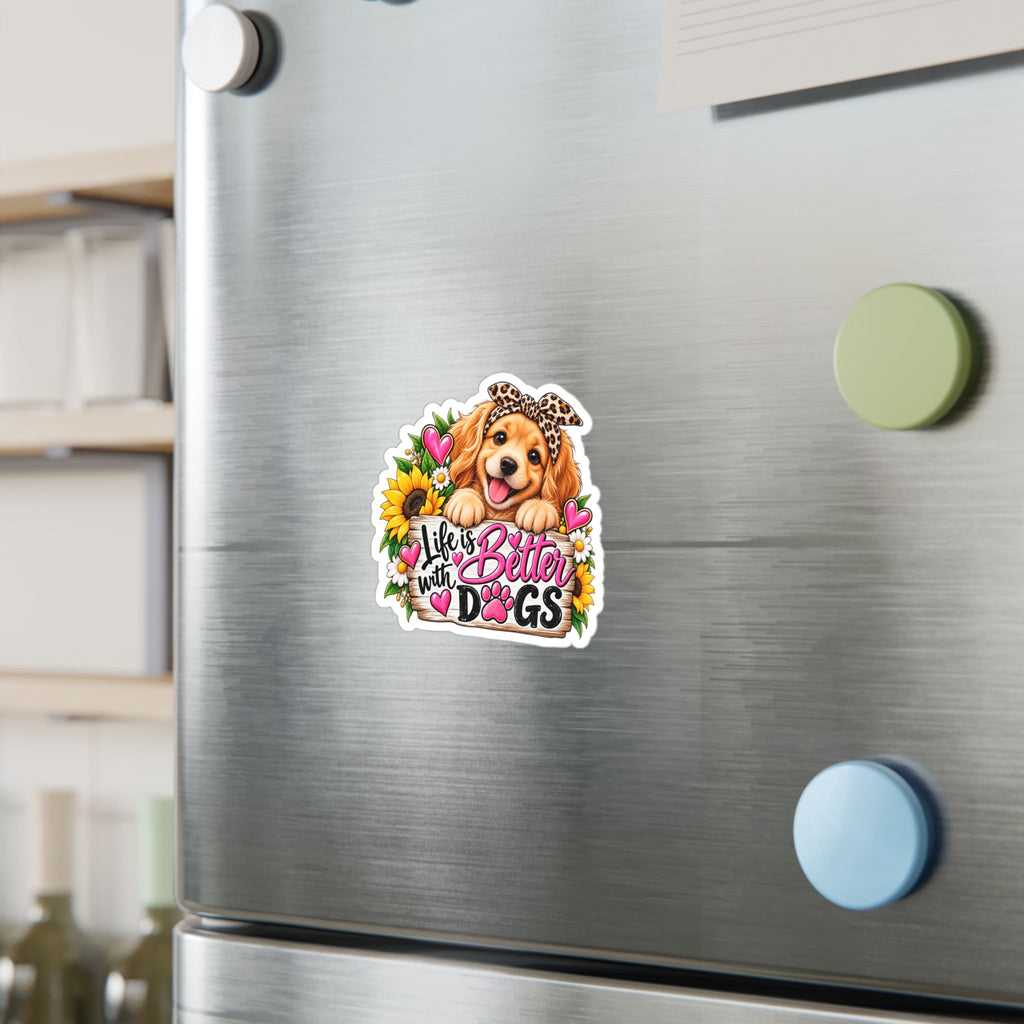 Life Is Better With Dogs Vinyl Decals