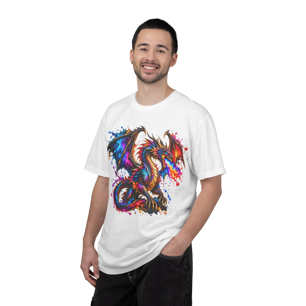 Vibrant Watercolor Dragon T-Shirt