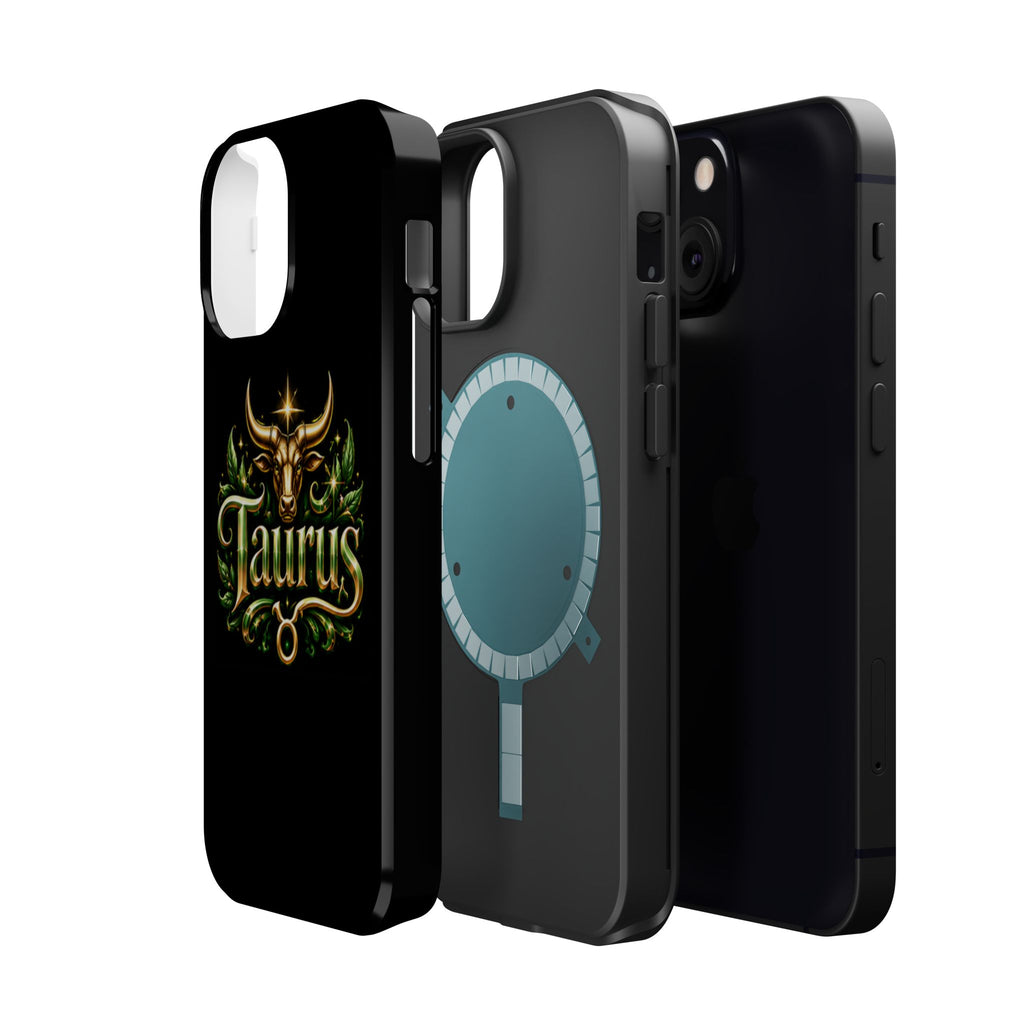 Taurus Zodiac Magnetic Phone Case — Impact‑Resistant Astrological Design
