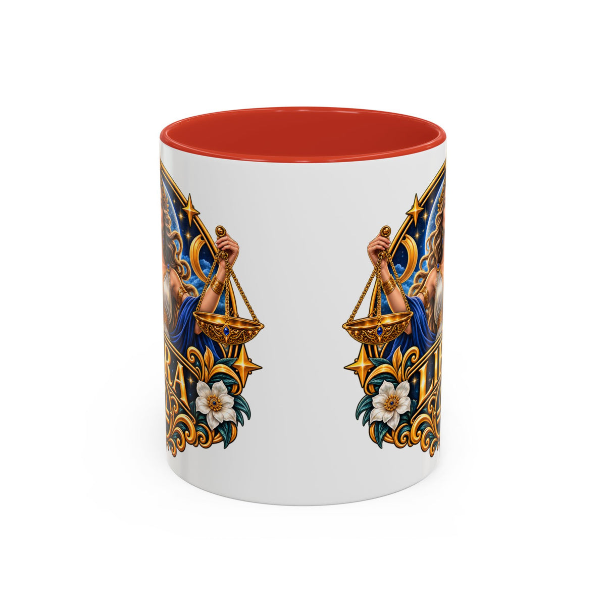 Libra Zodiac Coffee Mug – Elegant Horoscope Astrology Gift (11/15oz)