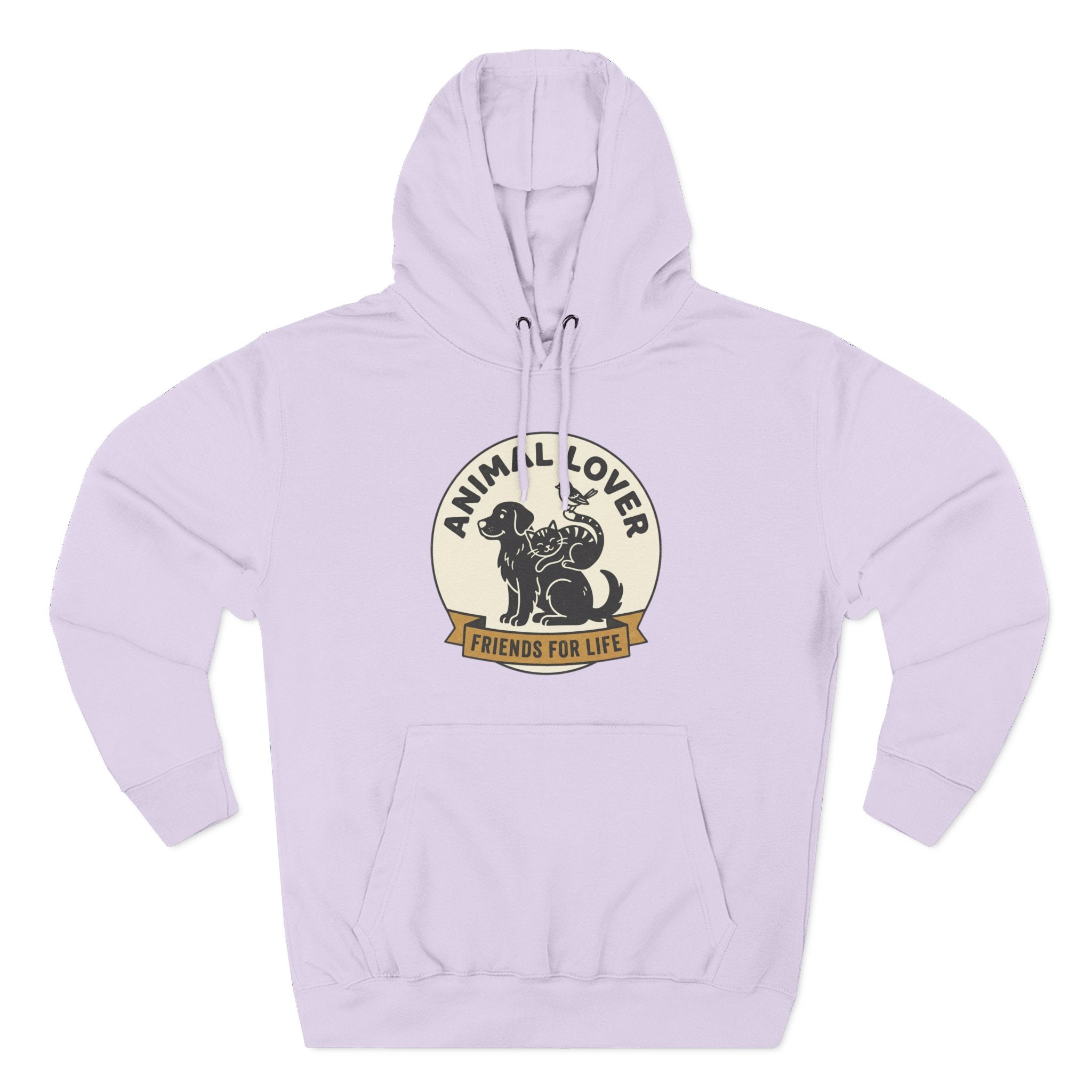 Animal Lover Hoodie – Friends For Life Graphic Pullover