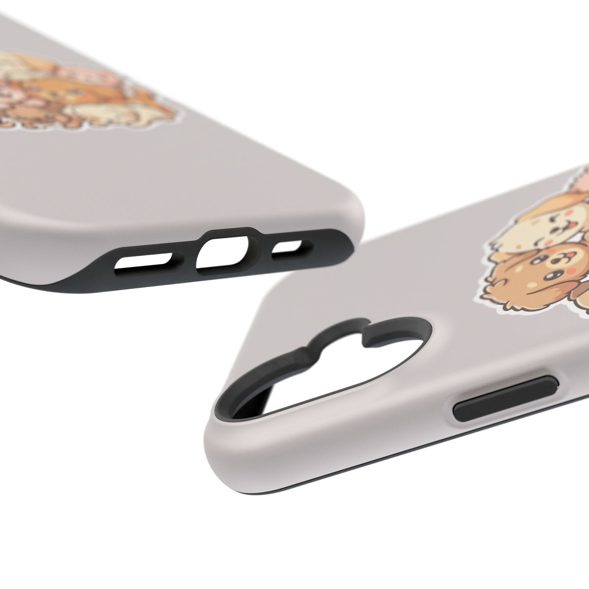 Cute Puppy Pile Magnetic Impact-Resistant Phone Case