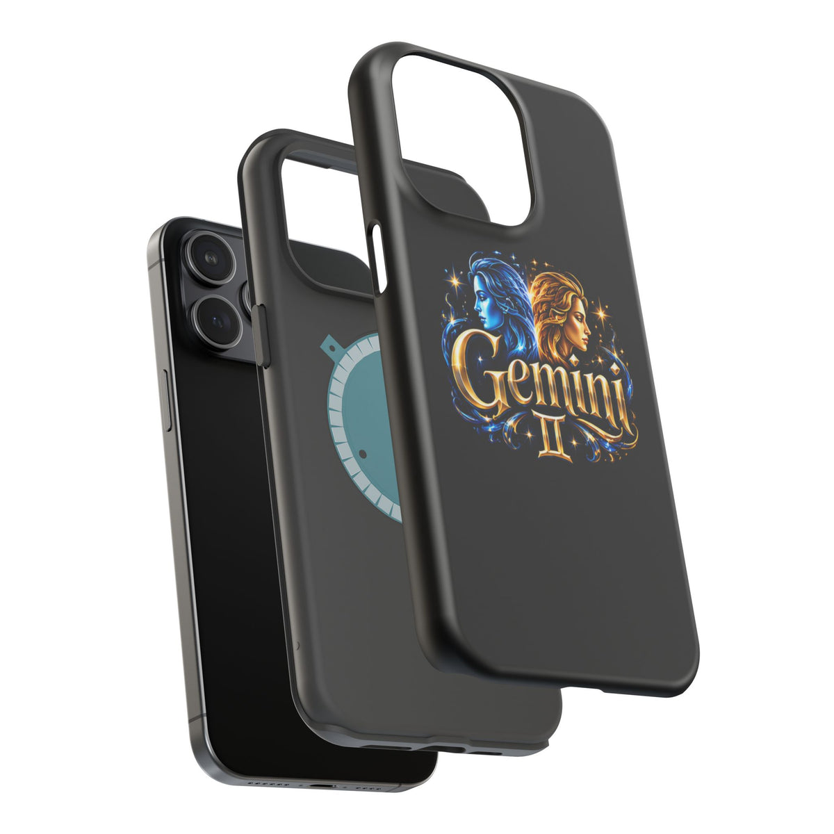 Gemini Zodiac Magnetic Impact-Resistant Phone Case