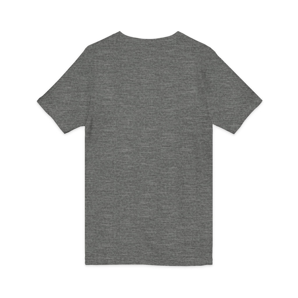 V-Neck Tee — Colorful Brushstroke Quote "To Avoid Criticism Say Nothing, Do Nothing, Be Nothing"