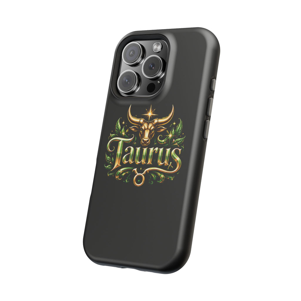 Taurus Zodiac Magnetic Phone Case — Impact‑Resistant Astrological Design