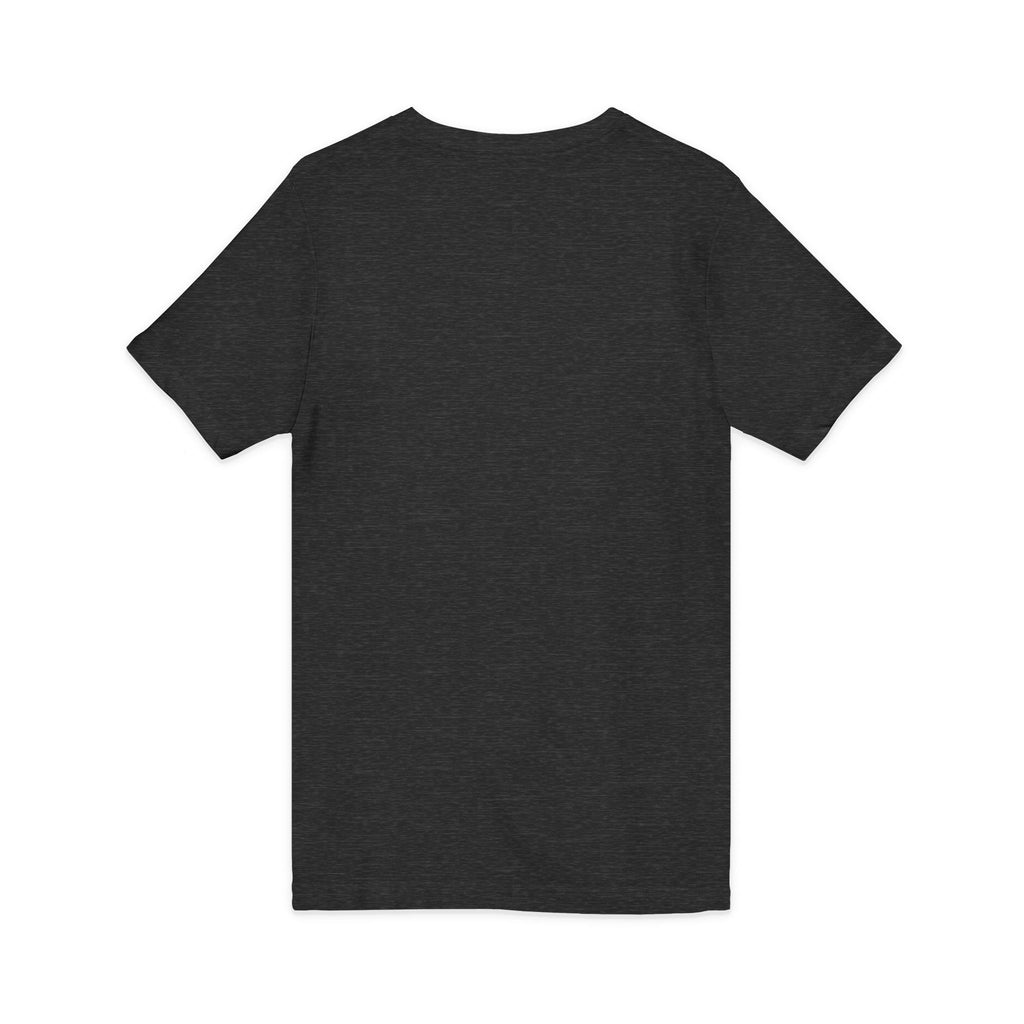 V-Neck Tee — Colorful Brushstroke Quote "To Avoid Criticism Say Nothing, Do Nothing, Be Nothing"