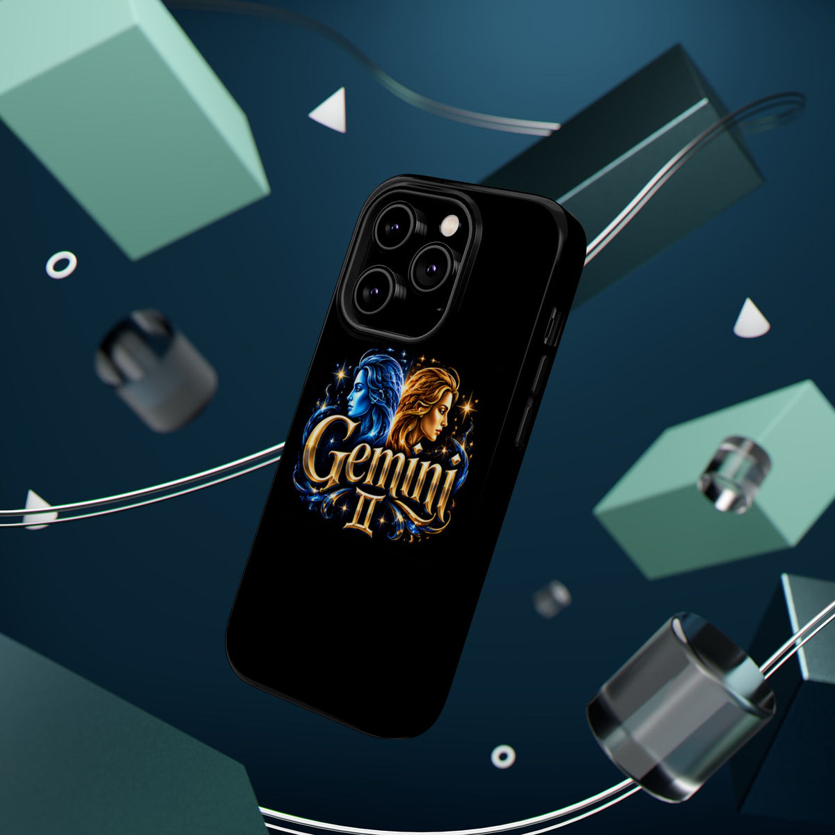 Gemini Zodiac Magnetic Impact-Resistant Phone Case