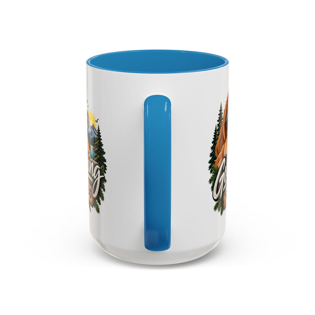 Good Morning Dog Coffee Mug — 'Good Morning, Better Days Ahead' Accent Mug