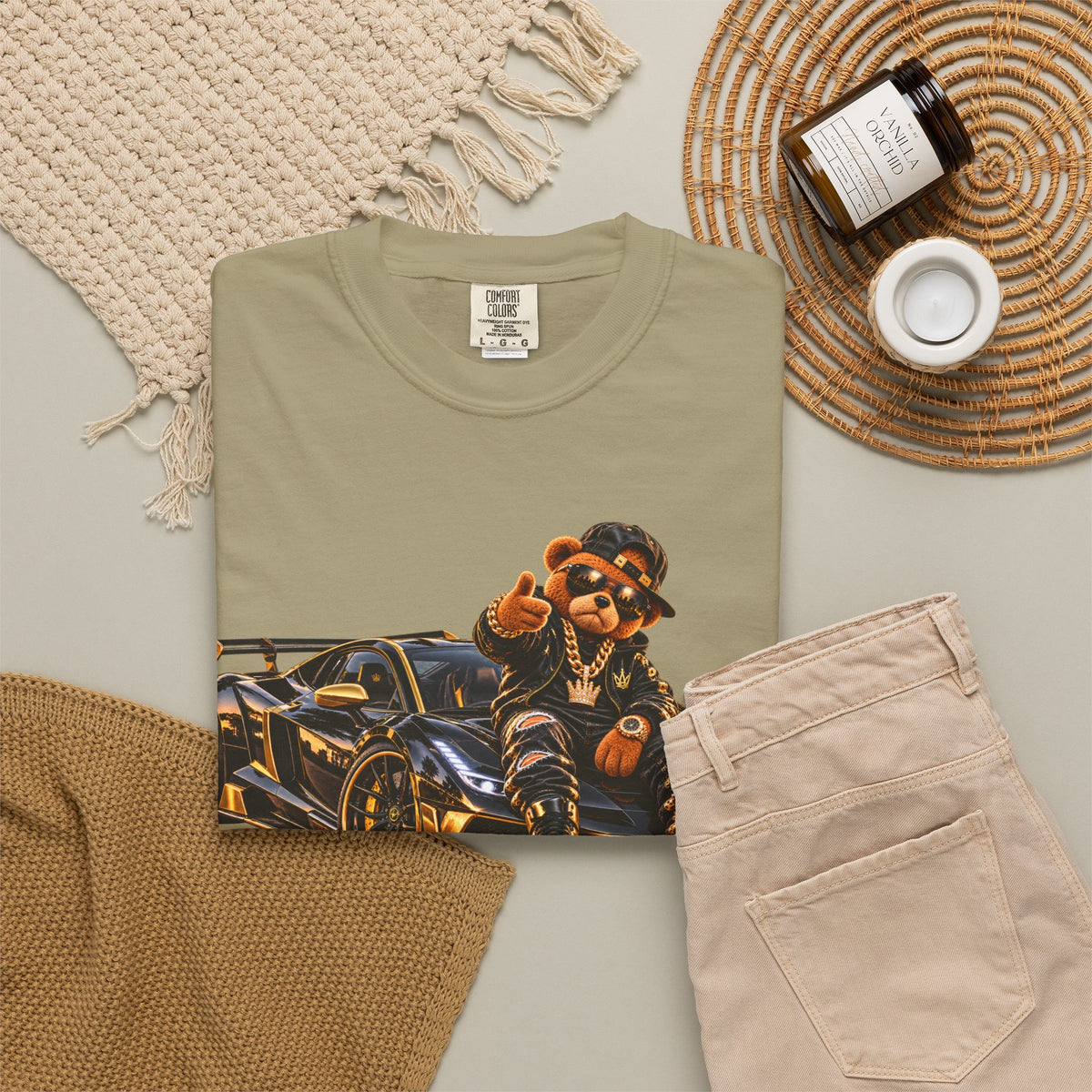 Racing Graphic T-Shirt — Luxury Supercar Design