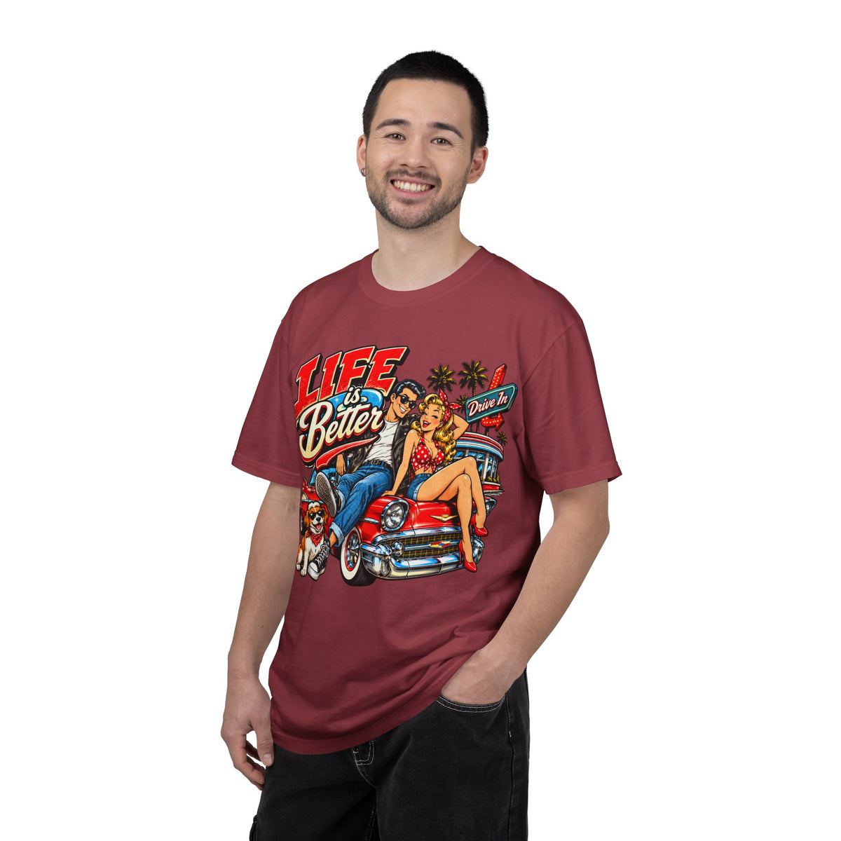 Life Is Better Drive-In Vintage T-Shirt