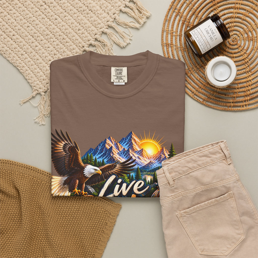 Adventure T-Shirt — "Live Bolder: Explore More, Stay Wild" Graphic Tee