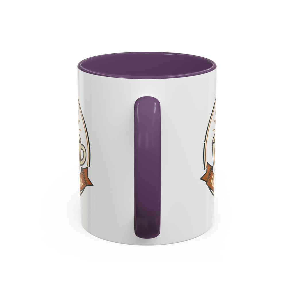 Coffee Mug - "Coffee Fuels My Soul" Accent Ceramic Mug (11/15oz)