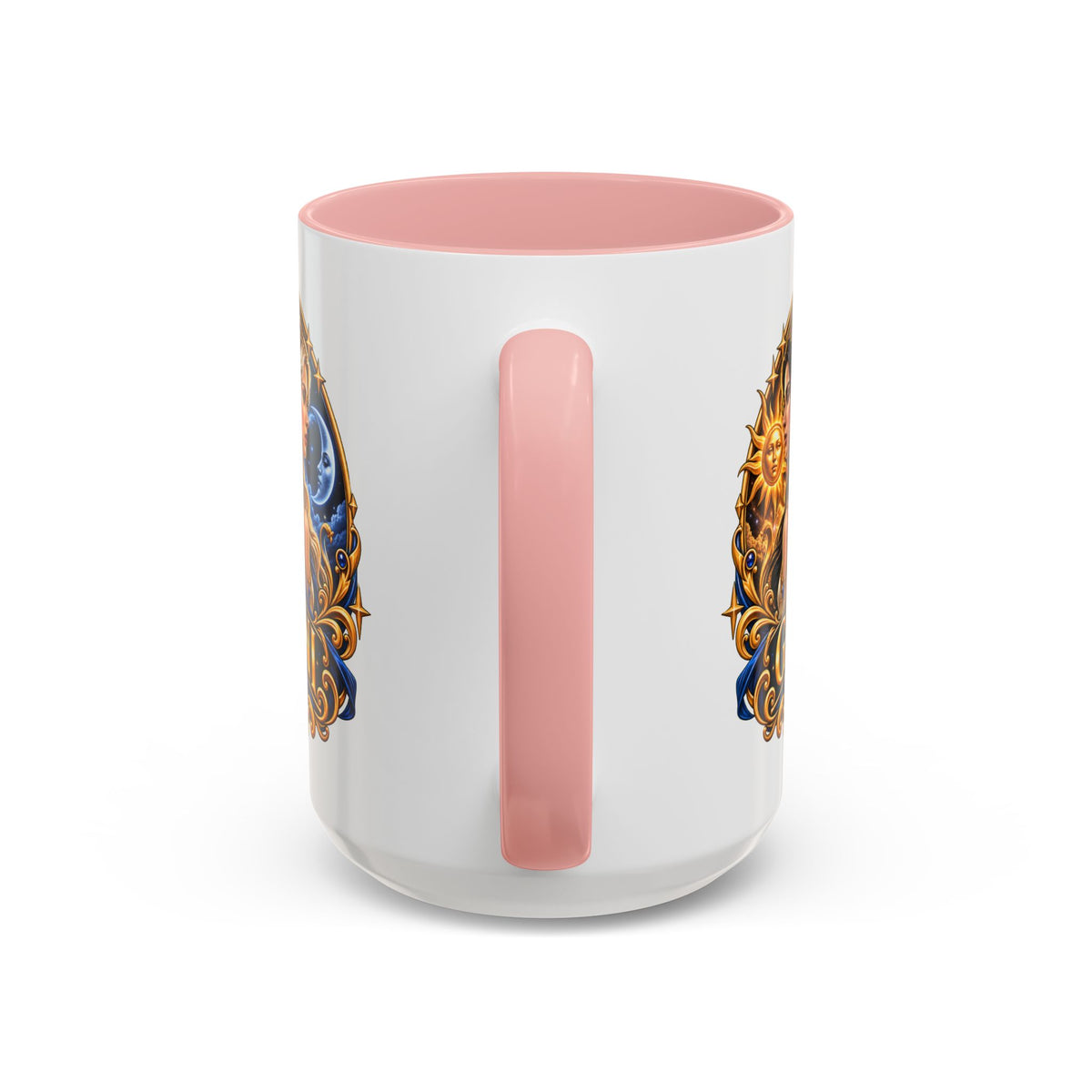 Gemini Zodiac Coffee Mug — Gemini Sign Astrology Accent Mug (11/15oz)