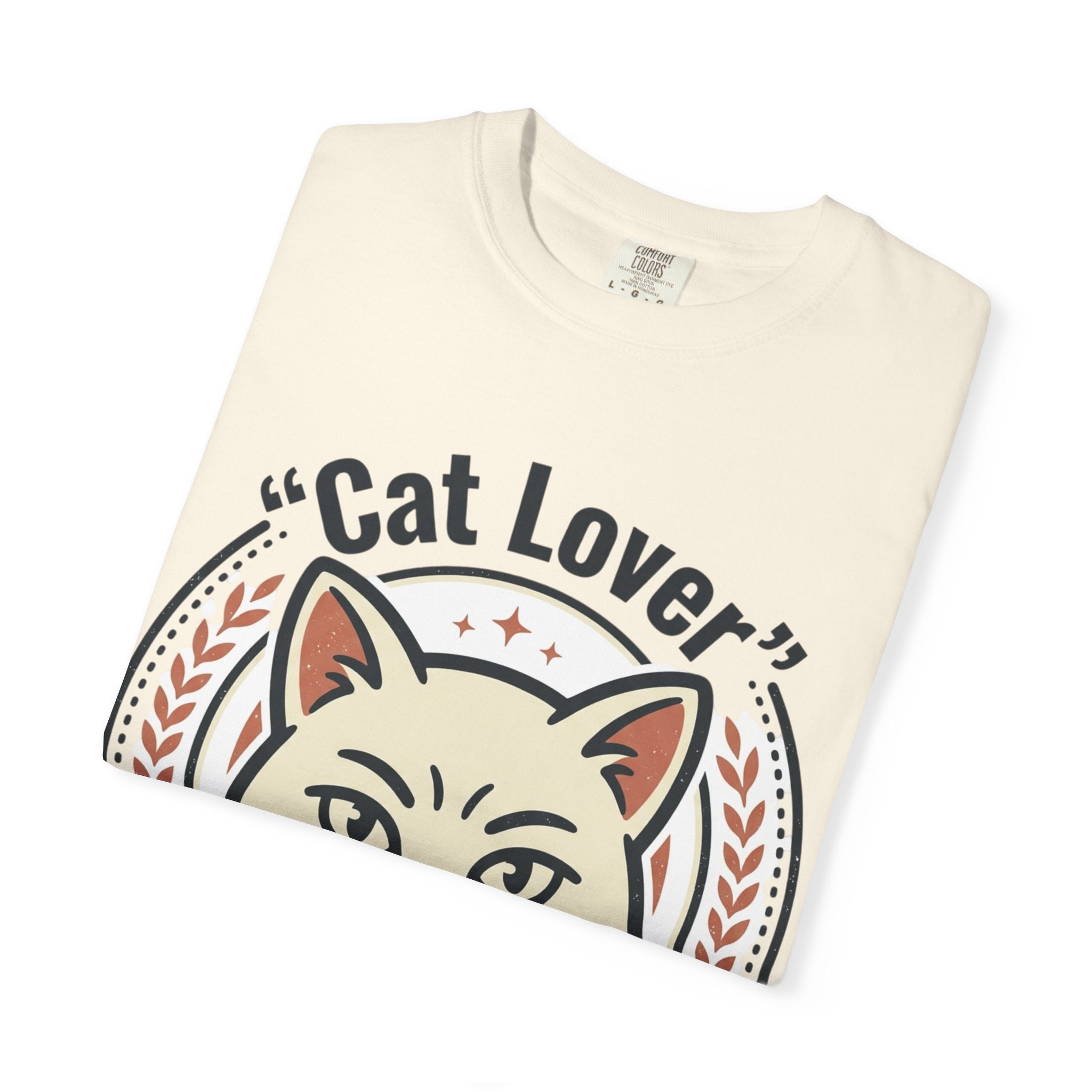 Cat Lover T-Shirt — "Proud & Purry" Retro Cat Graphic Tee