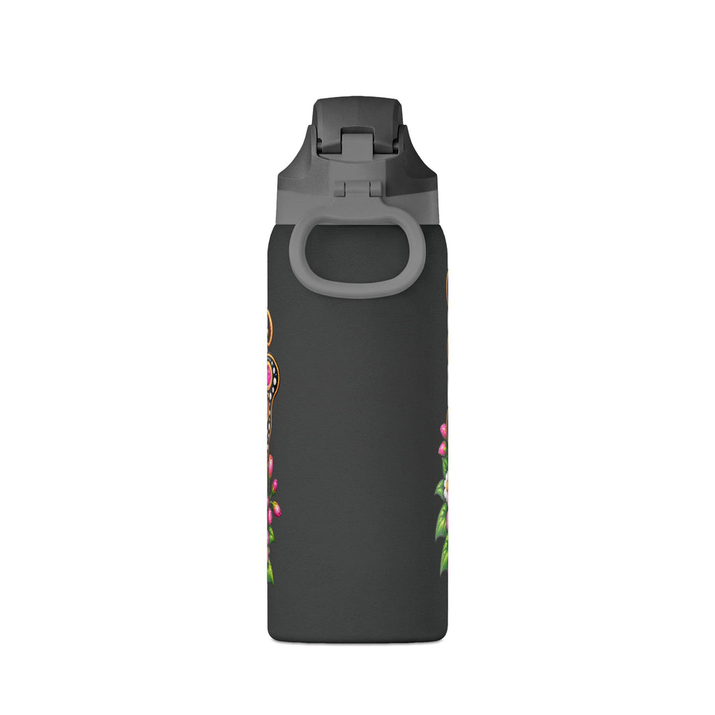 Floral Butterfly Insulated Water Bottle 32oz