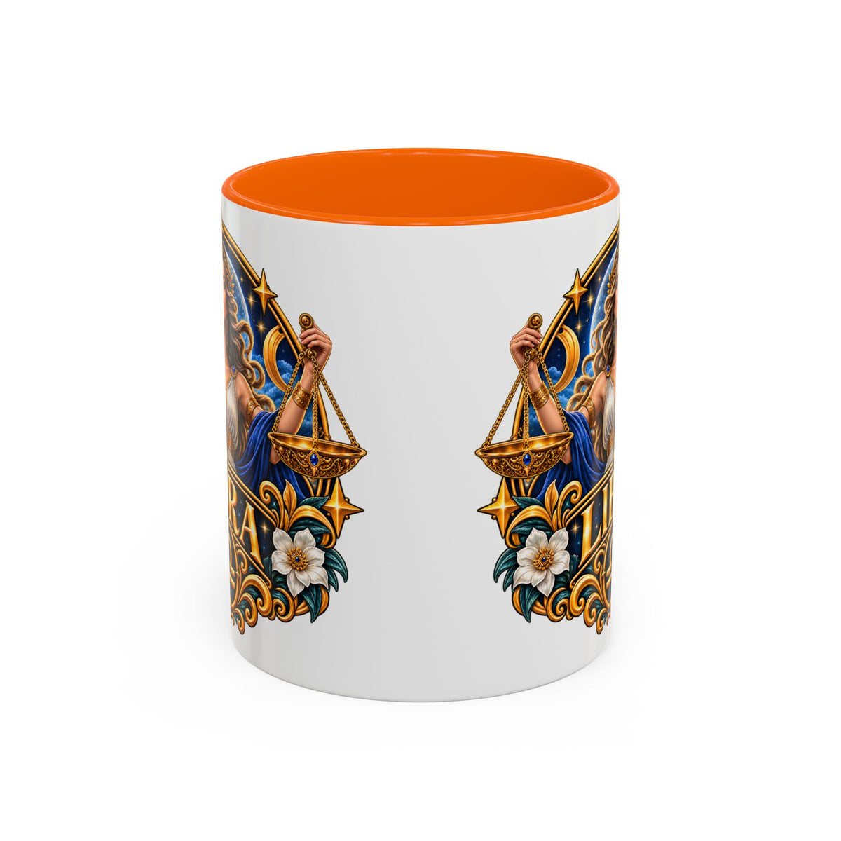 Libra Zodiac Coffee Mug – Elegant Horoscope Astrology Gift (11/15oz)