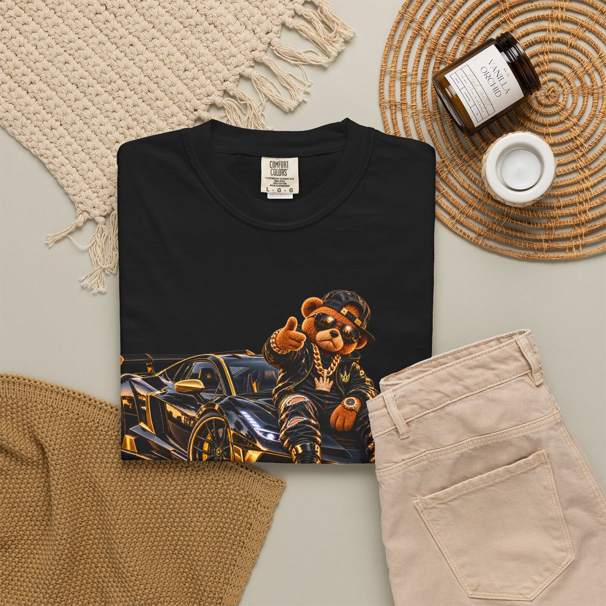 Racing Graphic T-Shirt — Luxury Supercar Design