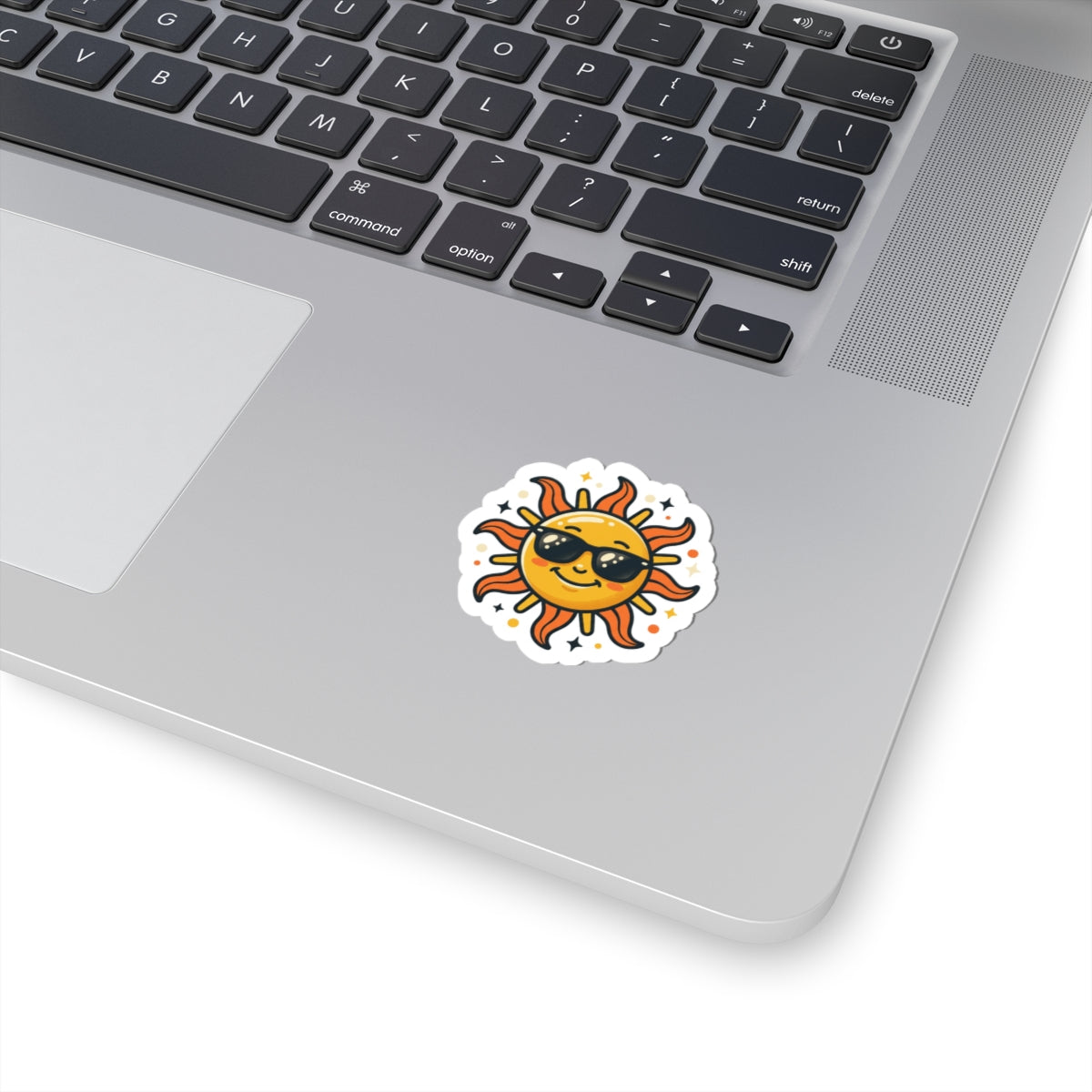 Cool Sunglasses Sun Sticker — Cute Smiling Sun Vinyl Sticker