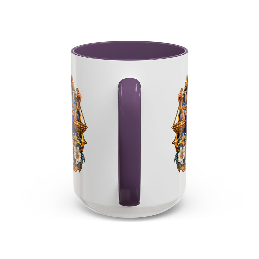 Libra Zodiac Coffee Mug – Elegant Horoscope Astrology Gift (11/15oz)