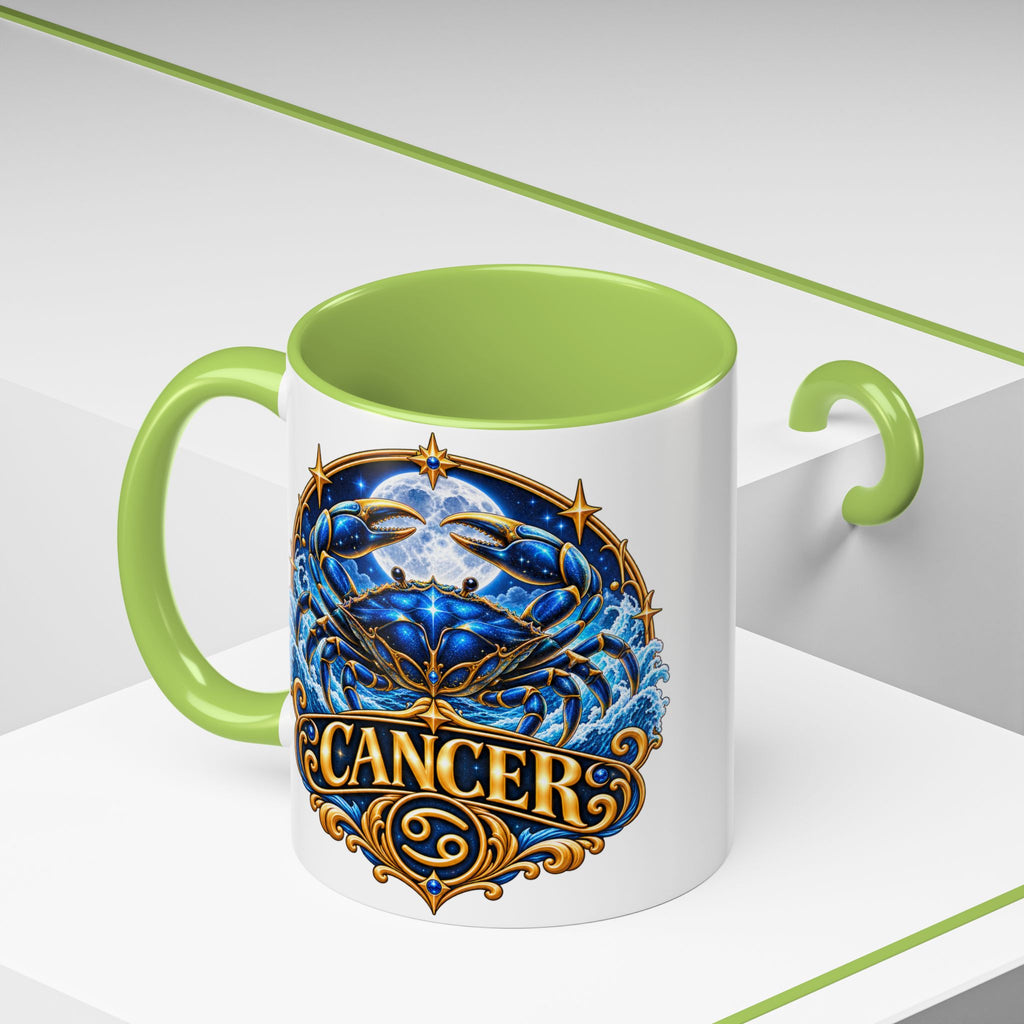 Cancer Zodiac Coffee Mug — Astrology Crab Horoscope Gift (11/15 oz)