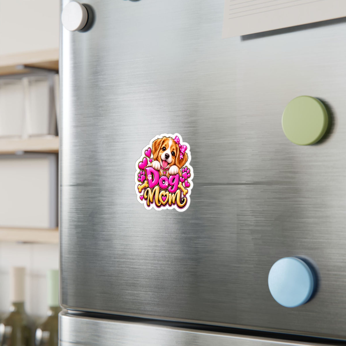 Cute Dog Mom Vinyl Decal